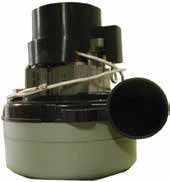 A+ Vacuum Motors — 2 Fan Stages, Bypass Motors / Vault System Vac Motor: 120V Double Ball Bearings, Tangent Discharge | 8.620-204.0