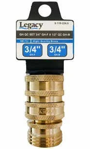 Q.C. Sockets & Plugs - Snaptite Series — Socket / 1/4" FPT / Zinc Chromate | 8.707-115.0